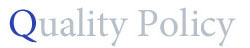 Rotasun Quality Policy